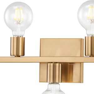 Attune 22'' Wide 5-Light Vanity Light - Burnished Brass 4