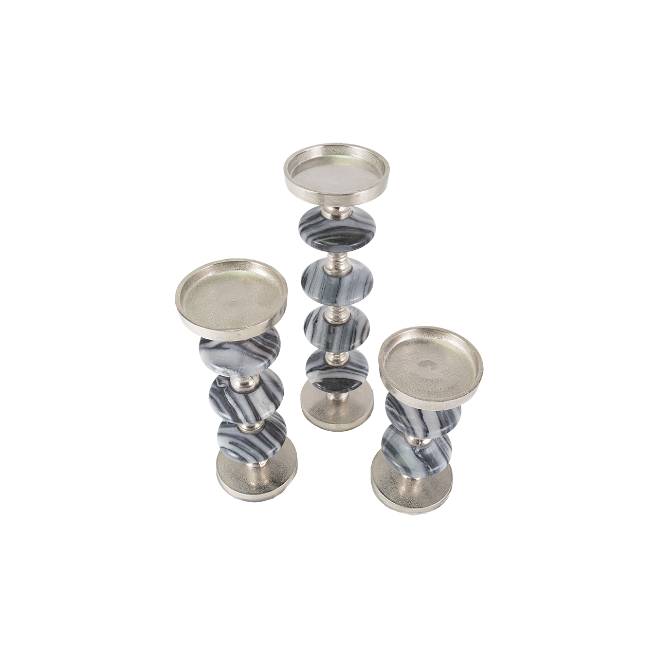 Rhone Candleholders -Set 3 4