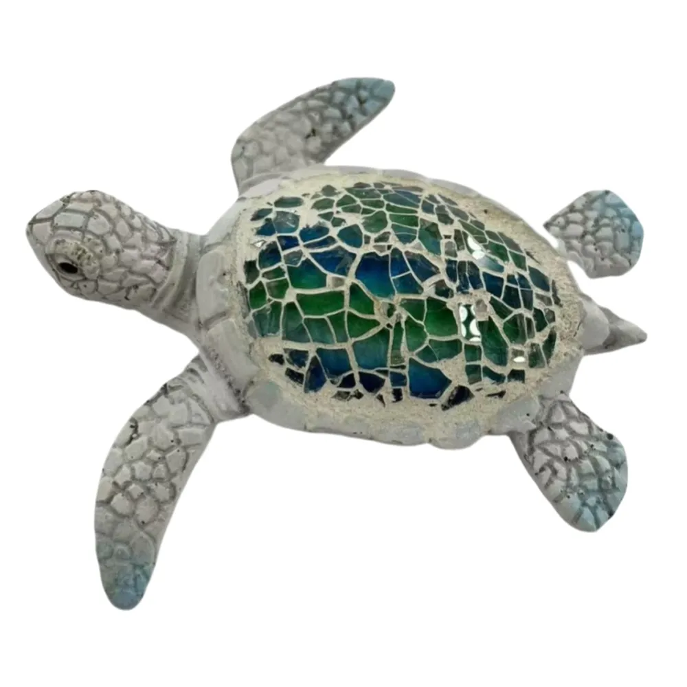 3-3/4" TURTLE WITH MOSAIC