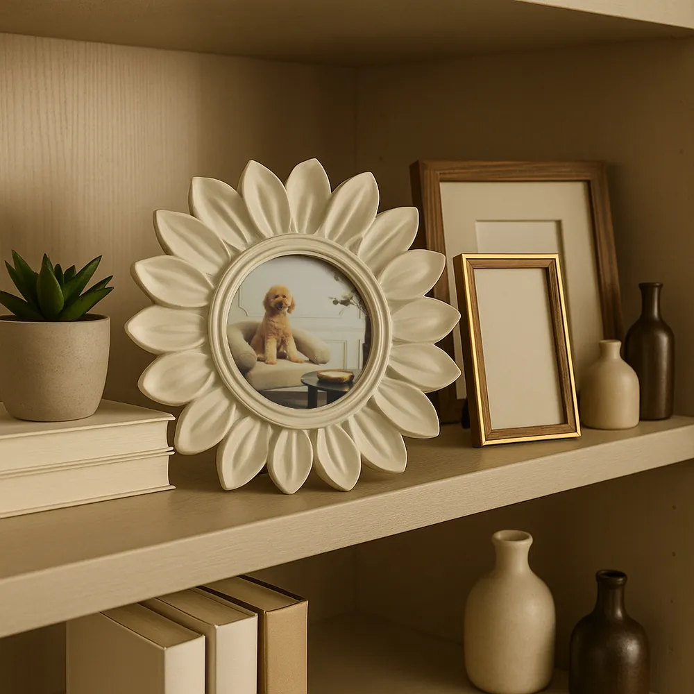 TARABEACH IVORY FRAME 8 (IN)