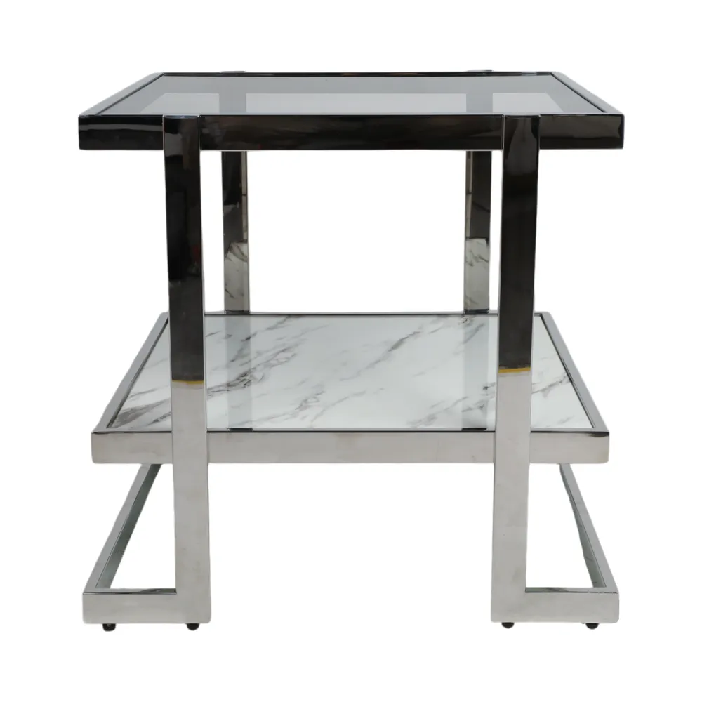 HADFIELD SILVER TABLE 24 (IN)