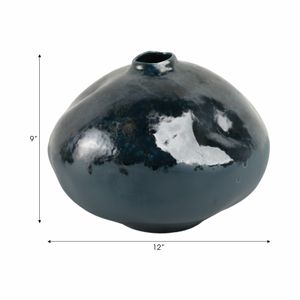 MILLERBEACH BLUE VASE 9 (IN) 9