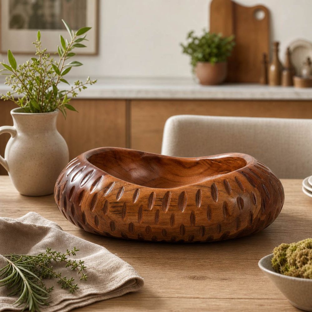 GARRETTWIND BROWN BOWL 5 (IN)
