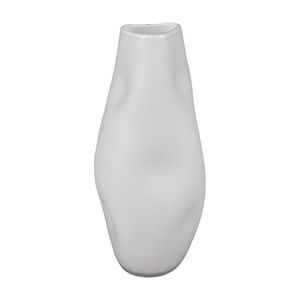 Dent Vase - Large White 1