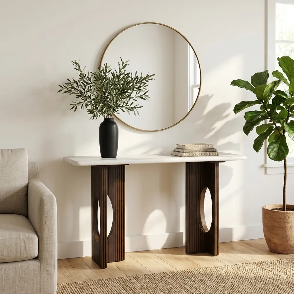 HANLEYWOOD WHITE CONSOLE 52 (IN)