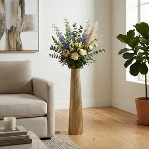 HAZENSTONE GOLD VASE 35 (IN) 12