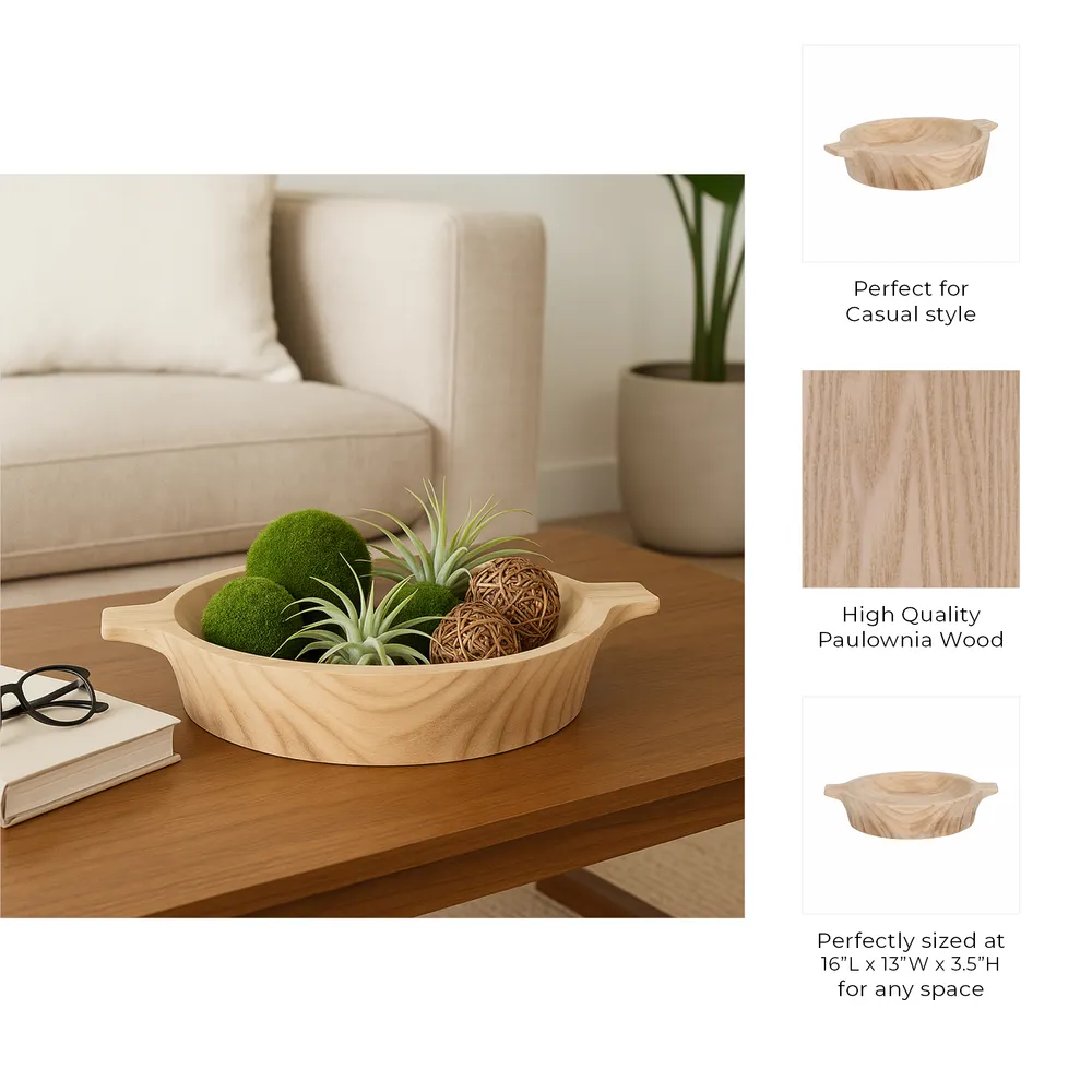 MERCERVALE BROWN BOWL 3 (IN)
