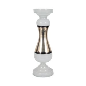 AIDENFIELD WHITE CANDLE HOLDER 26 (IN) 4