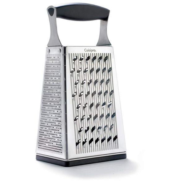 CUISIPRO Grater, 4-Sided Box, SGT, 9.5"/24.1cm, SS