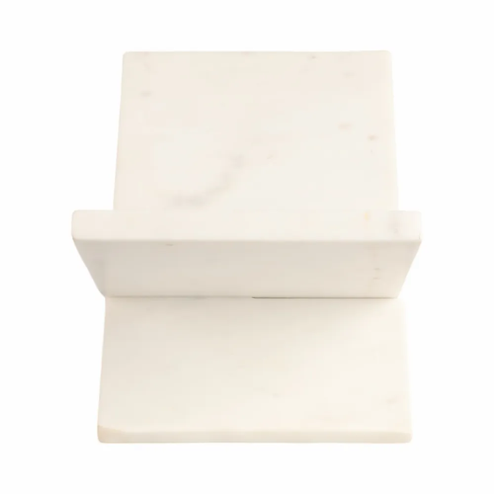 KEATONCREST WHITE BOOKSTAND 6 (IN)