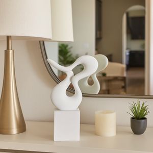 DARRENLAND WHITE DECOR 12 (IN) 12