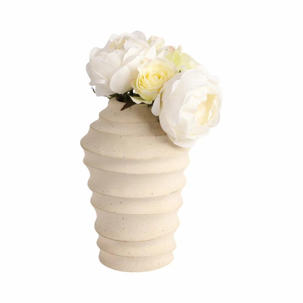 RIDERGATE IVORY VASE 10 (IN)