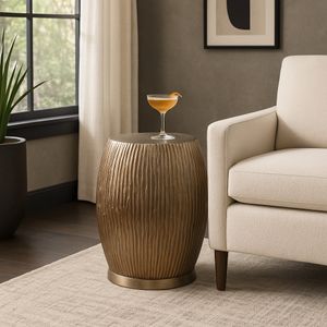 HANKBURN GOLD STOOL 19 (IN) 2