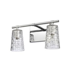 Lightweave 15'' Wide 2-Light Vanity Light - Polished Nickel 2