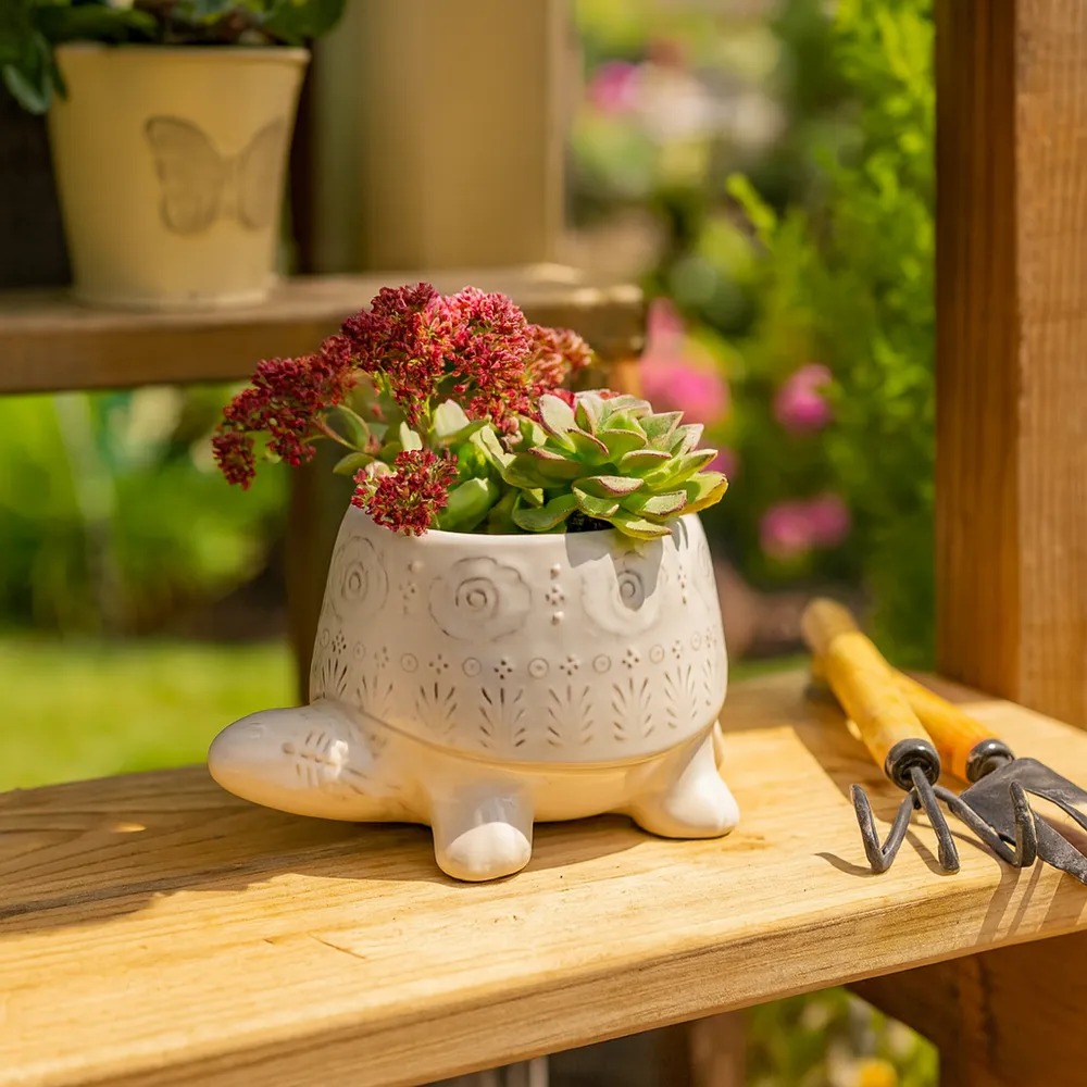 FARGOCROSS WHITE PLANTER 4 (IN)