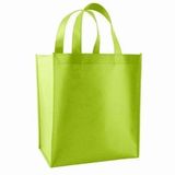 SMALL NONWOVEN PROMO TOTE - GREEN 1
