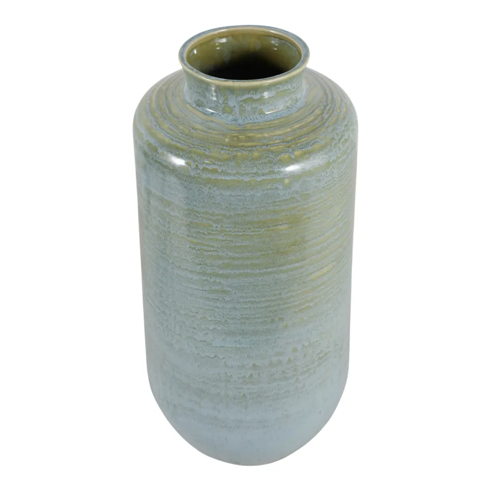 HOLLISSIDE GREEN VASE 16 (IN)