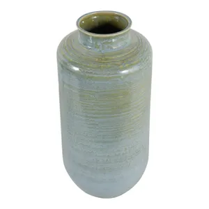 HOLLISSIDE GREEN VASE 16 (IN) 7