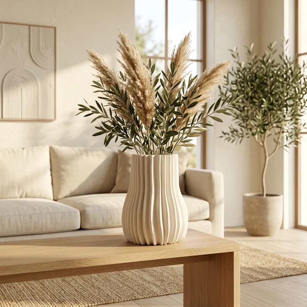 FIONAGROVE IVORY VASE 9 (IN)