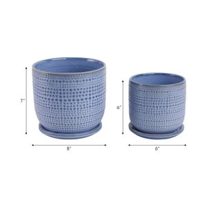 FIONAOAK SET OF 2 PLANTER 7 (IN) 9