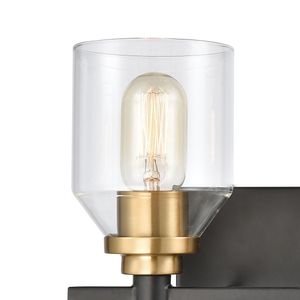 Cambria 13'' Wide 2-Light Vanity Light - Matte Black 2