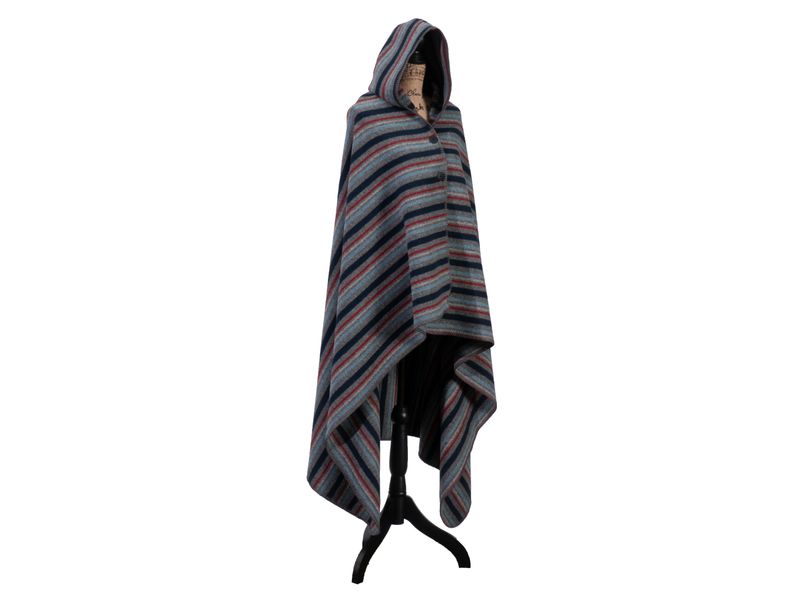 Alpine Stripe - Hooded Throw - 72x48 1