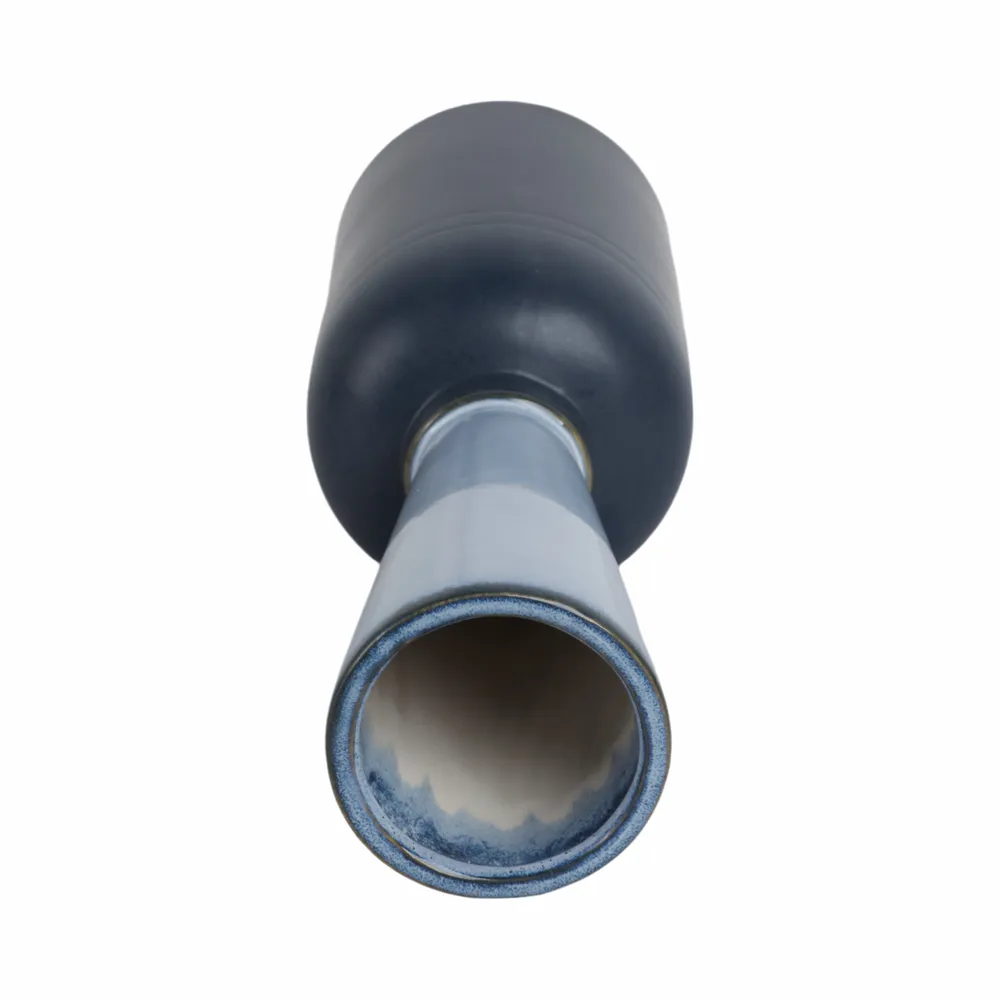 BRAXTONCLIFF BLUE VASE 17 (IN)