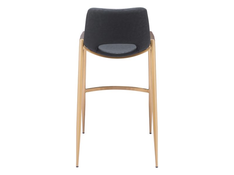 Desi Barstool Black & Gold 5
