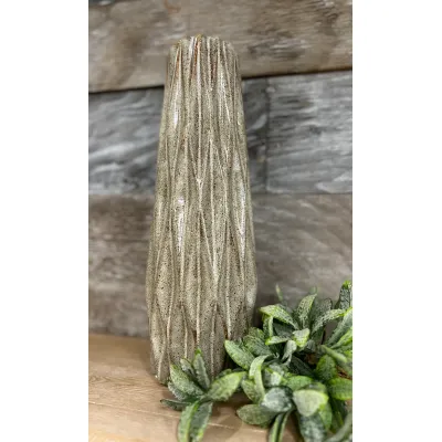 Java Diamond Vase  14in