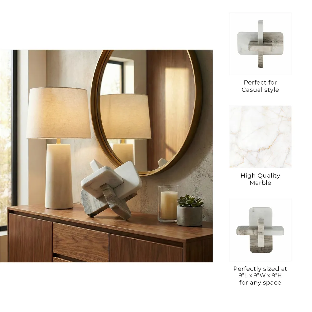 HASTINGSGATE WHITE DECOR 9 (IN)