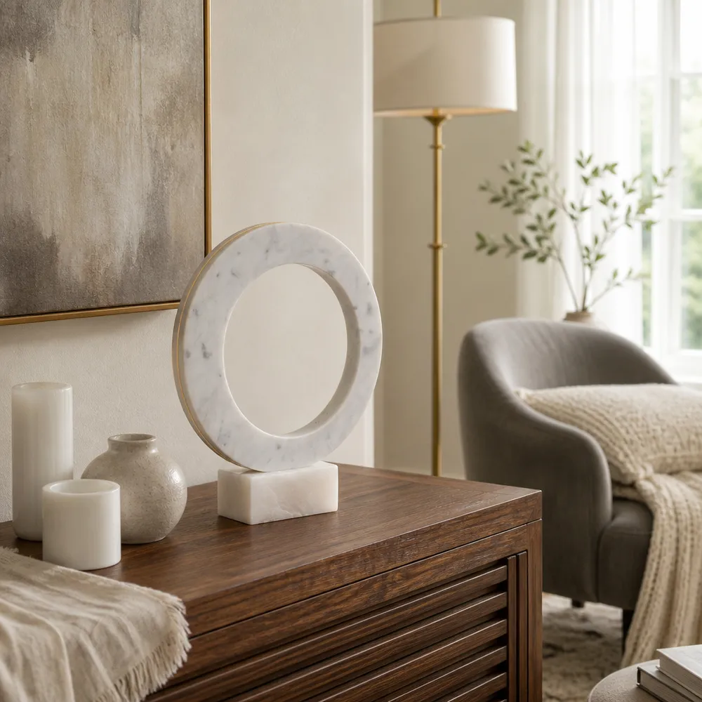 PAGEMORE WHITE DECOR 14 (IN)