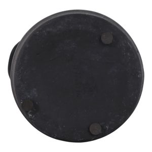 FRAZERCROSS BLACK VASE 9 (IN) 9