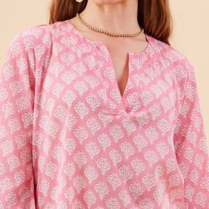 Fifer Pink Cotton Kurta Tunic 8
