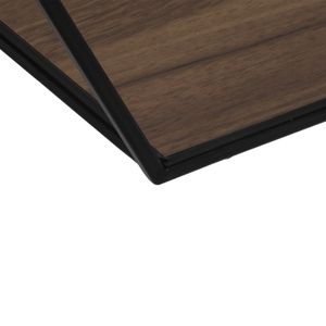 KEATONWOOD SET OF 3 BLACK WALL SHELF 22 (IN) 6