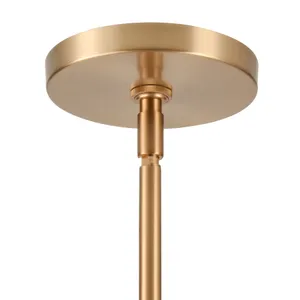 Caroline 36'' Wide 6-Light Chandelier - Brushed Gold 6