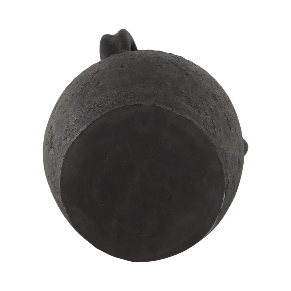 NOELWIND BLACK VASE 10 (IN)