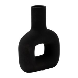 FELIXOAK BLACK VASE 8 (IN) 4