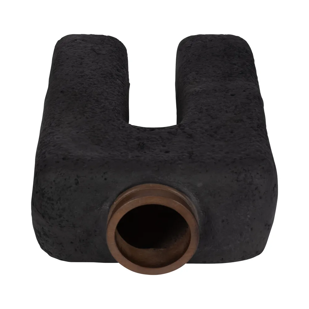 ROLANDCREST BLACK VASE 15 (IN)
