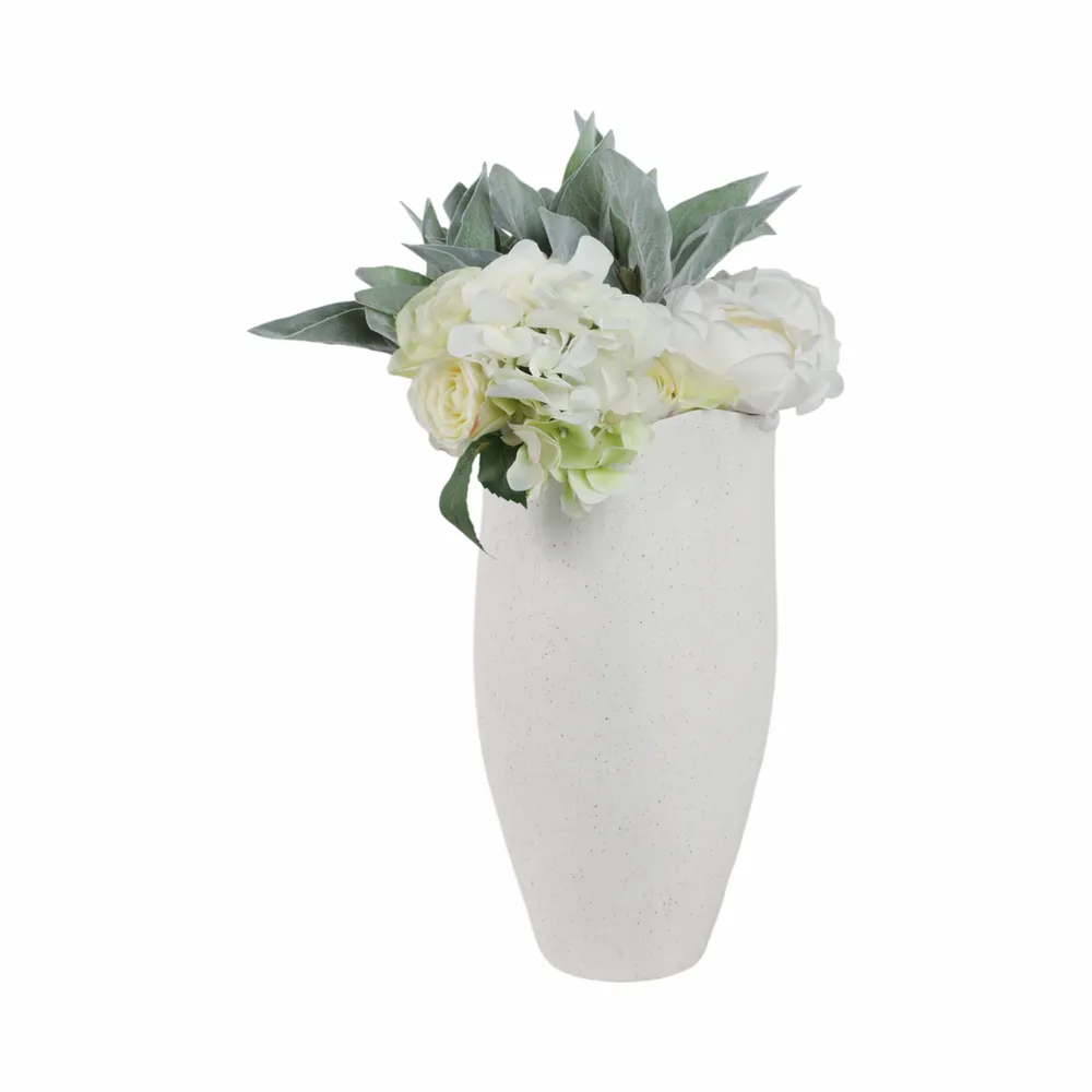 KELSEYLAND WHITE VASE 15 (IN)