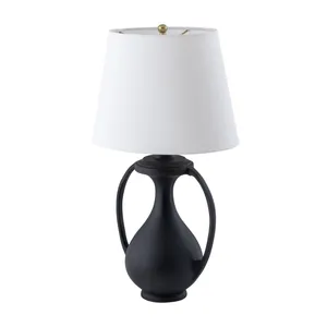 Anpell 25″ High 1-Light Table Lamp - Black 2