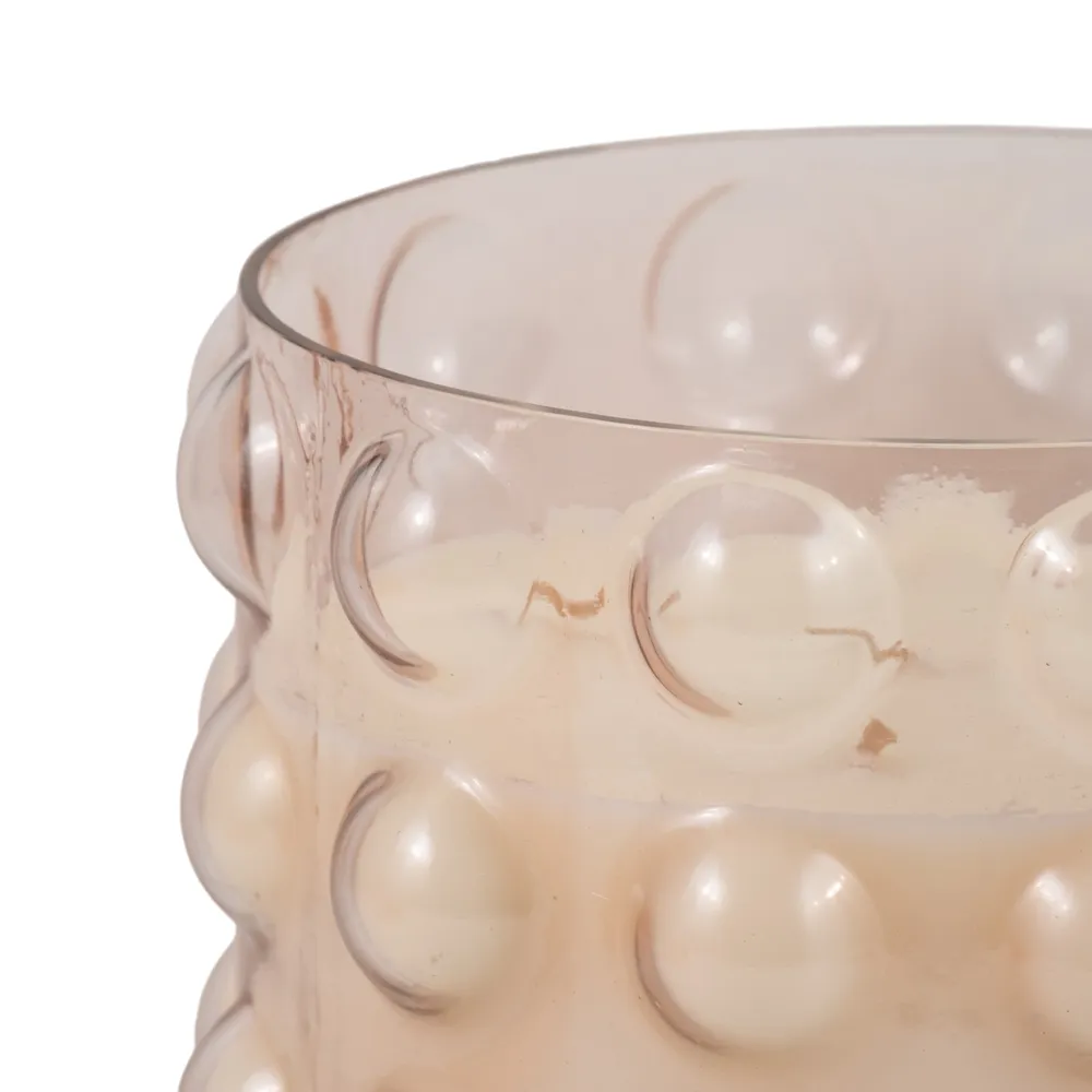 BUFORDHAM PINK CANDLE 7 (IN)