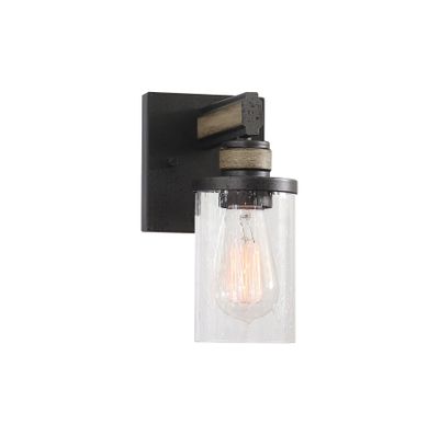 Beaufort 9″ High 1-Light Sconce - Anvil Iron