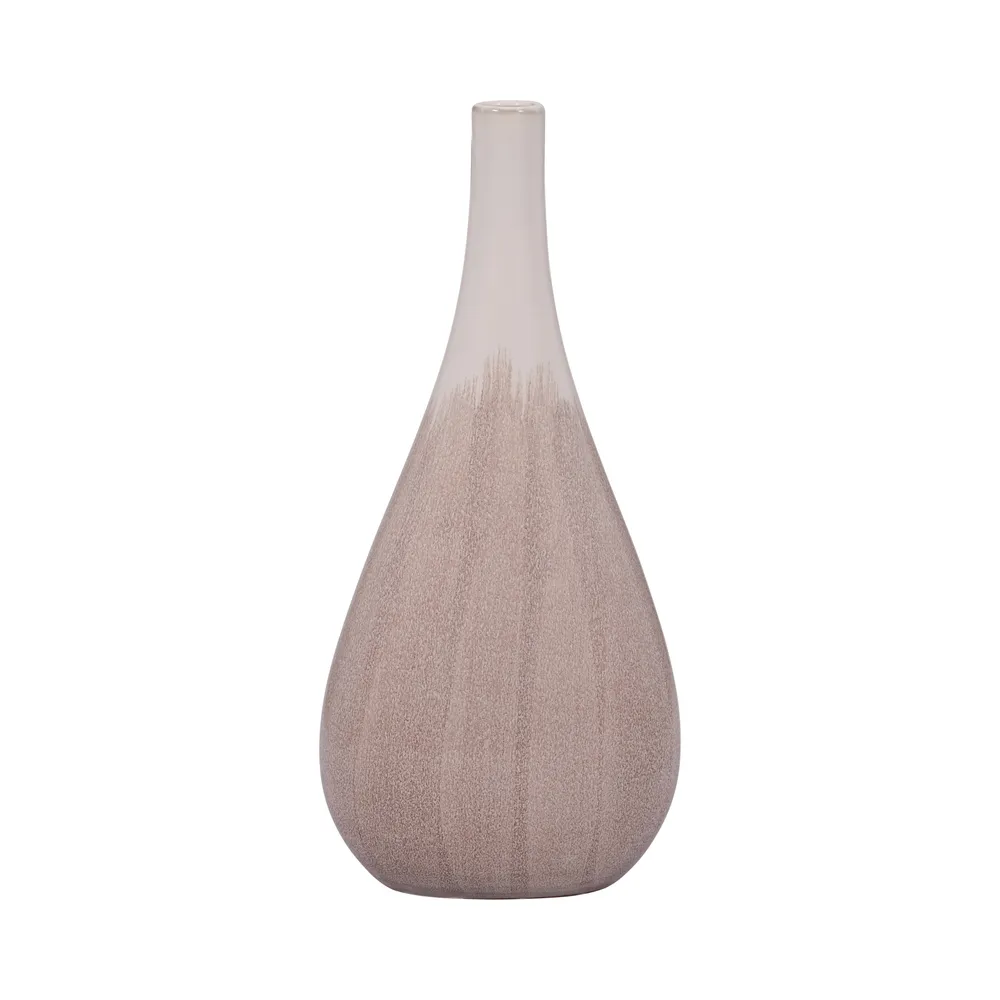 GASTONLAND WHITE VASE 16 (IN)