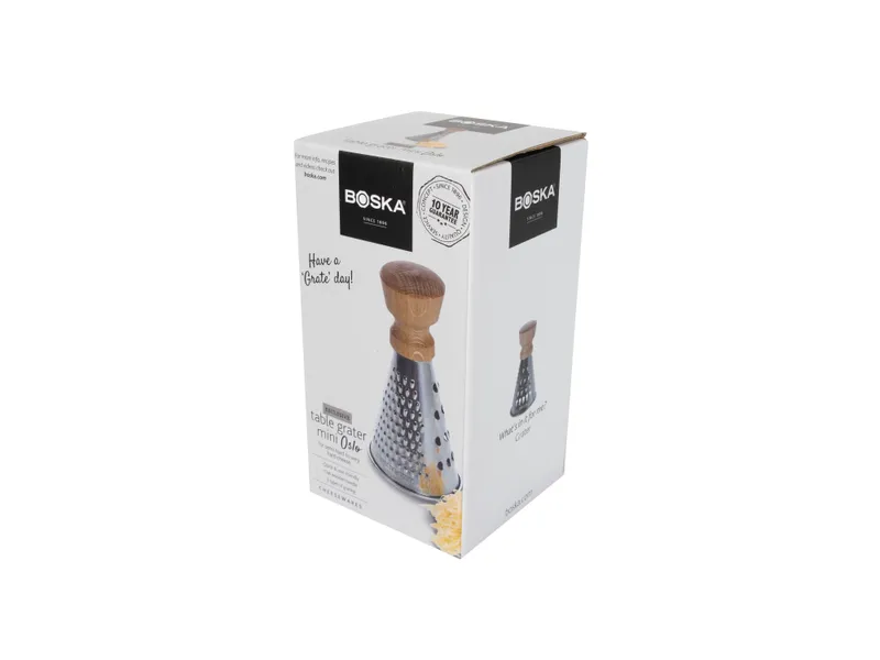 BOSKA - Oslo+, Table Grater, Mini, 3.3x3.1x5.9" /  8.5x8x15cm 2