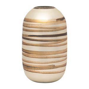 CARLTONLAND GOLD GLASS VASE 14 (IN) 1