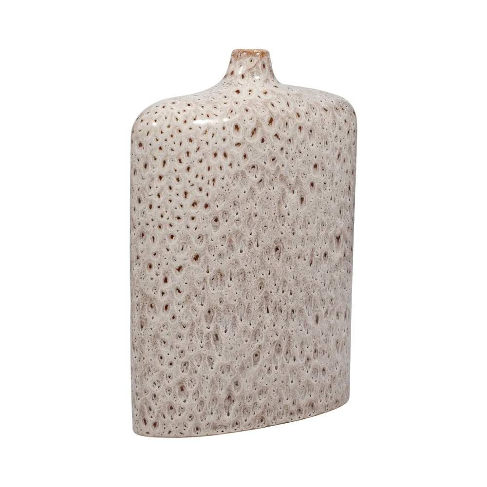 KEATONMILL WHITE VASE 17 (IN)
