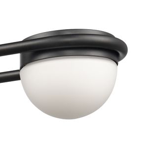 Nelly 22'' Wide 3-Light Vanity Light - Matte Black 6