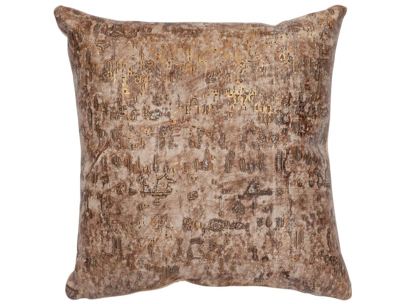 Allure Leather Pillow - Fabric Back thumbnail
