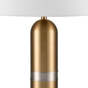 Pill 34'' High 1-Light Table Lamp - Aged Brass 4