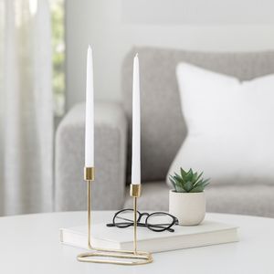 GIBSONGROVE GOLD CANDLE HOLDER 8 (IN) 10